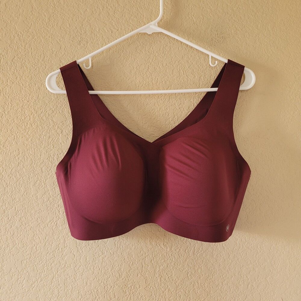 Honeylove Wireless Full Coverage Bra in Wine